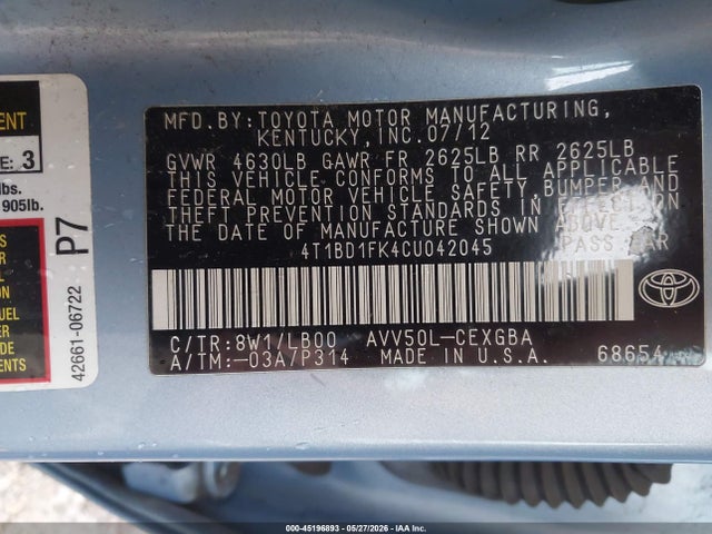 Toyota Camry Xle