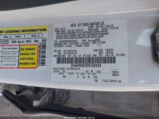 Ford Fusion Se