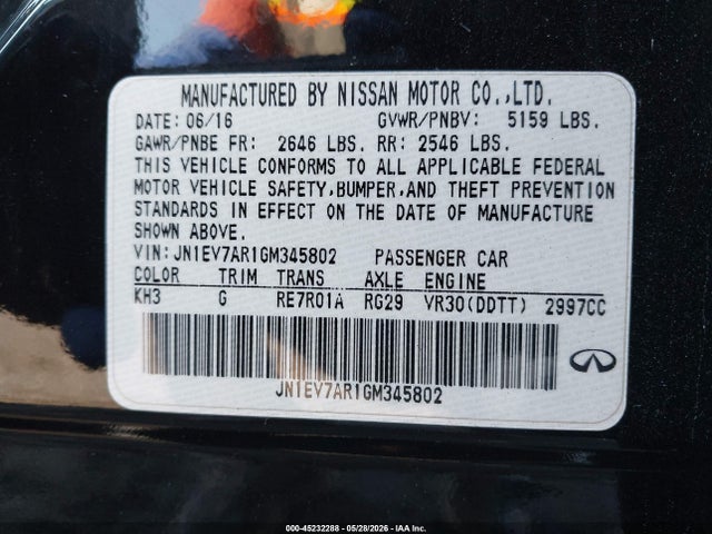 INFINITI Q50 3.0t Premium