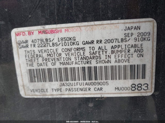 Mitsubishi Lancer De