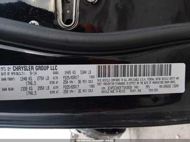 Dodge Journey American Value Pkg