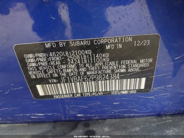 Subaru WRX Premium