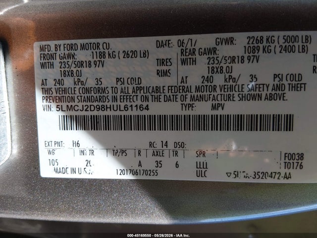 Lincoln MKC Select