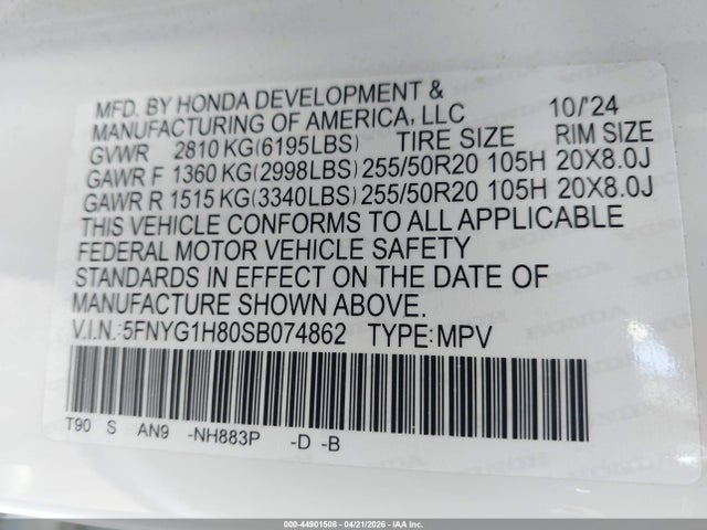 Honda Pilot Elite