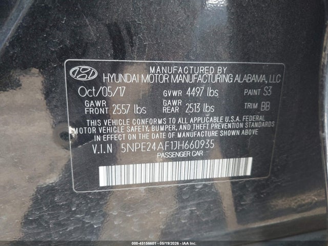 Hyundai SONATA Se