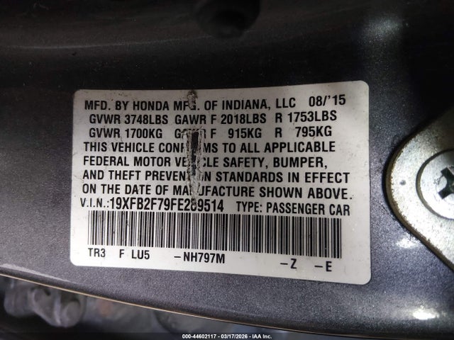Honda Civic Se