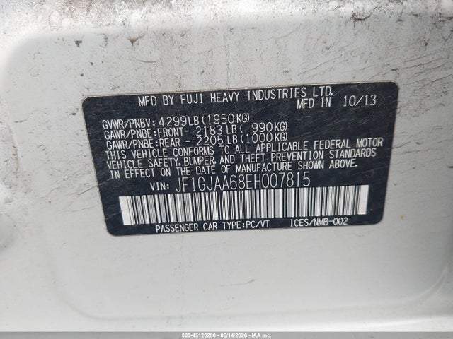 Subaru Impreza 2.0i