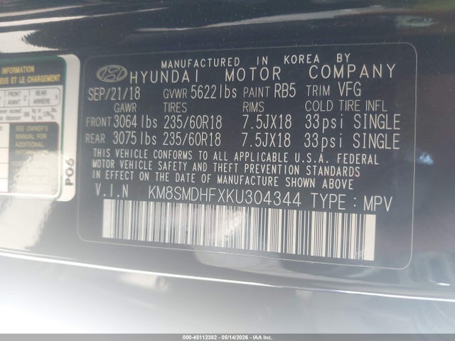 Hyundai SANTA FE Se