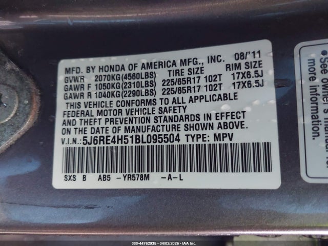 Honda CR-V Ex