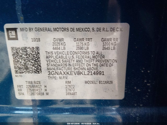 Chevrolet Equinox Lt