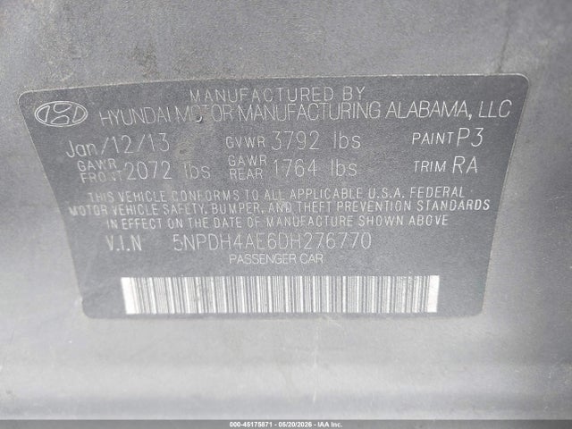 Hyundai ELANTRA Limited