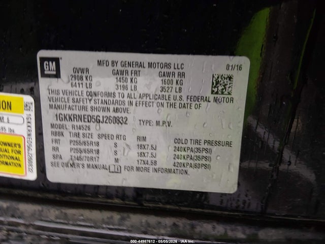 GMC Acadia Sle-1
