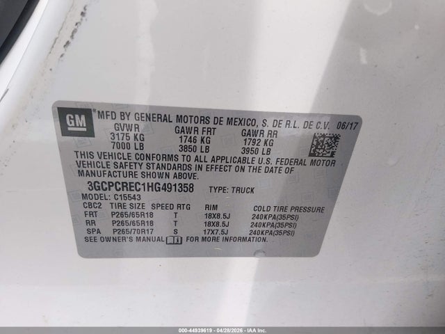 Chevrolet Silverado 1500 1lt