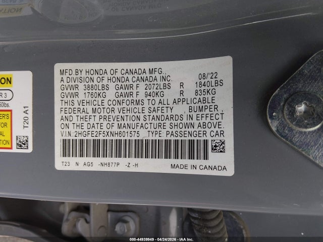Honda Civic Sport