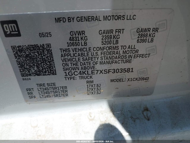 Chevrolet Silverado 2500 4wd  Long Bed Work Truck