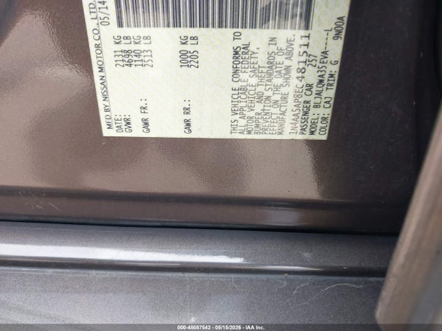 Nissan Maxima 3.5 S
