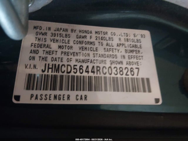 Honda Accord Lx