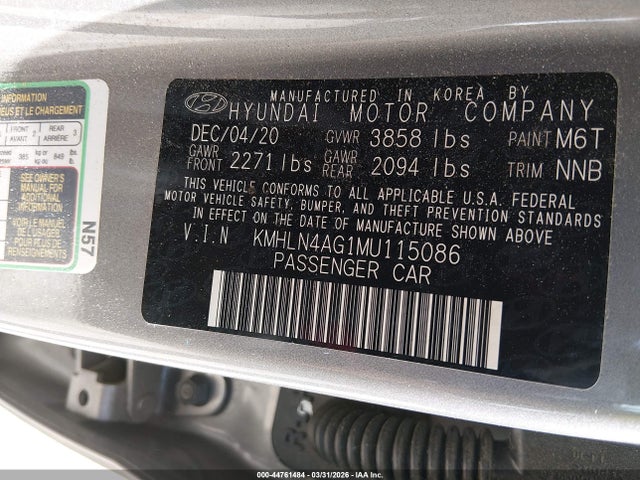 Hyundai ELANTRA Sel