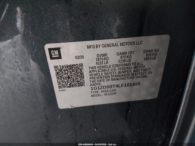 Chevrolet Malibu Fwd Lt