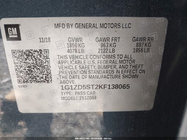 Chevrolet Malibu Lt