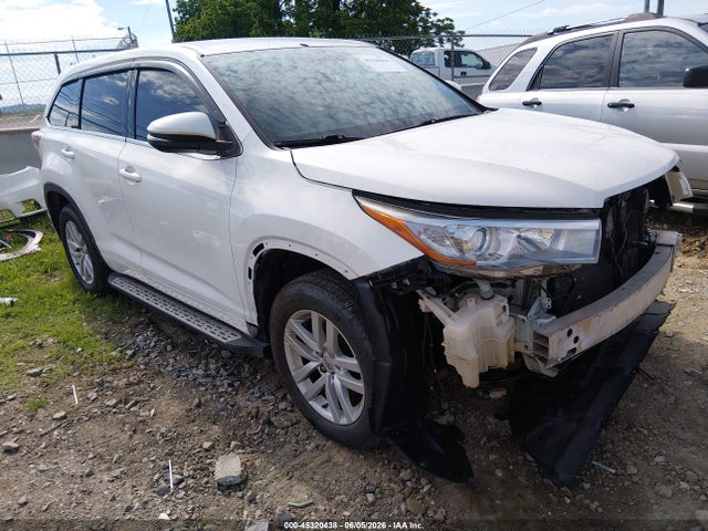 Salvage Toyota Highlander Image