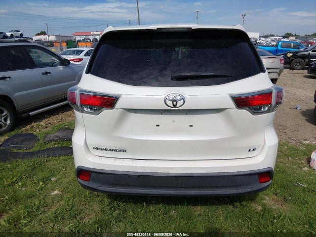 Toyota Highlander Le