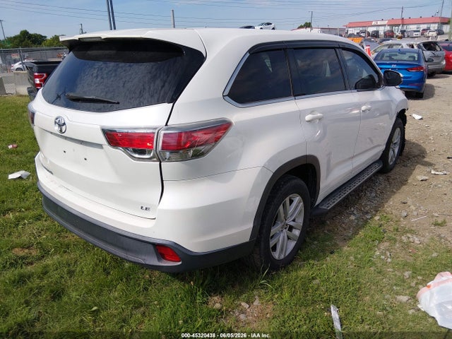 Toyota Highlander Le