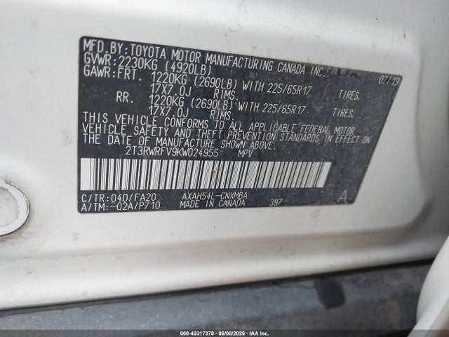 Toyota RAV4 Xle