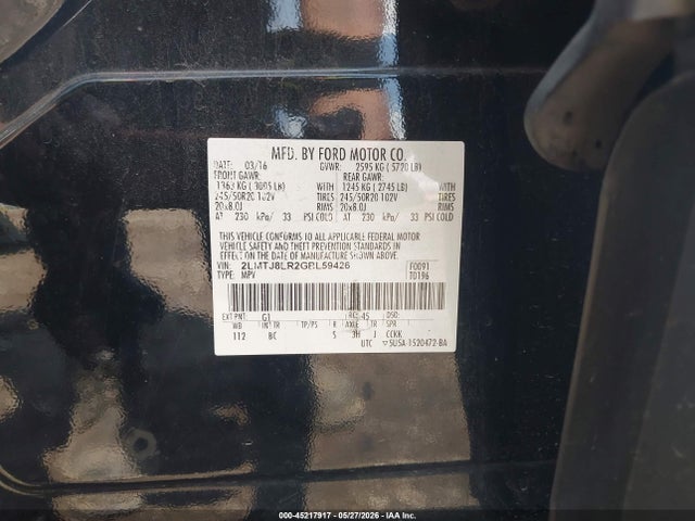 Lincoln MKX Reserve