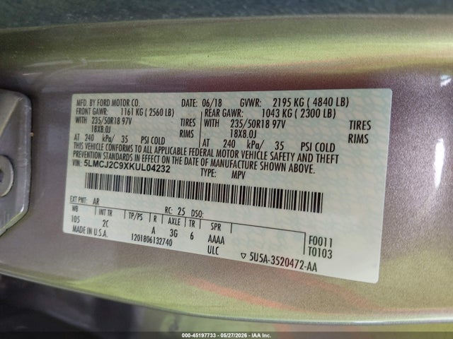 Lincoln MKC Select