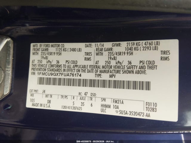 Ford Escape Se