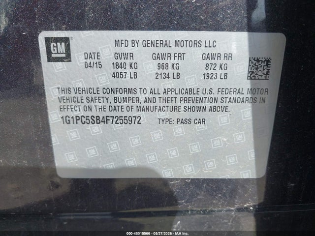 Chevrolet Cruze 1lt Auto