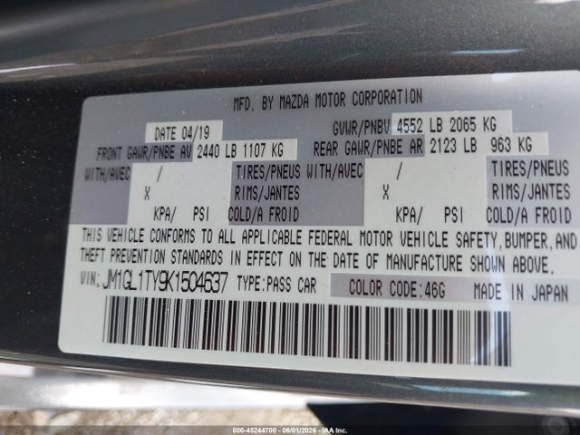 Mazda Mazda6 Grand Touring
