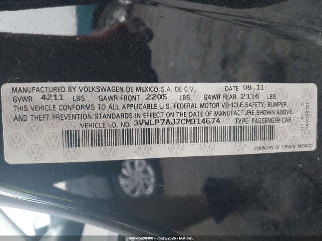Volkswagen Jetta 2.5l Sel