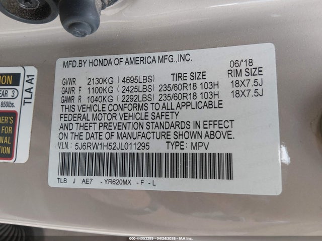 Honda CR-V Ex