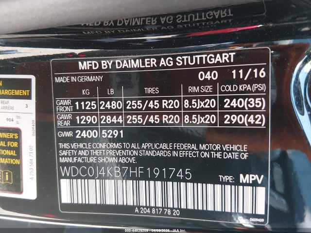 Mercedes-Benz GLC 4matic