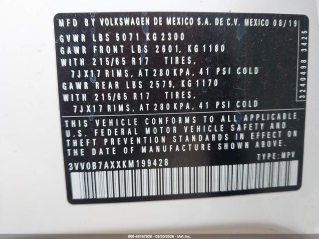 Volkswagen Tiguan 2.0t S