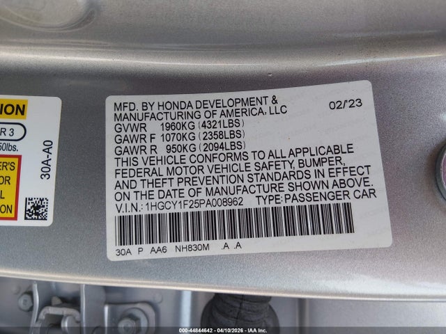 Honda Accord Lx