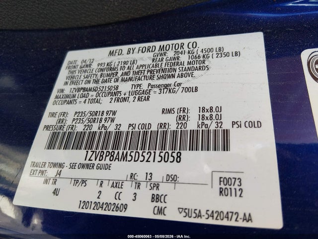 Ford Mustang V6 Premium
