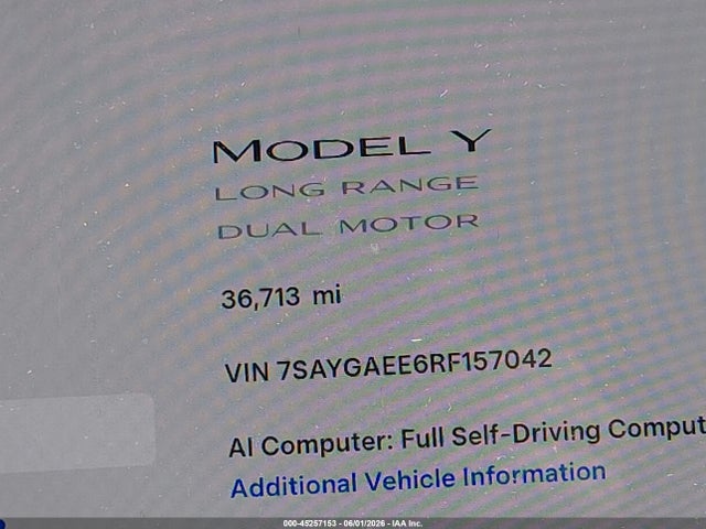 Tesla Model Y Long Range Dual Motor All-wheel Drive
