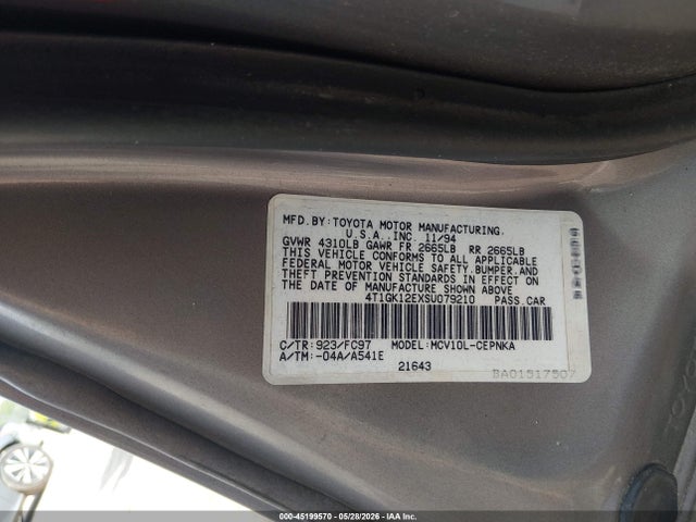 Toyota Camry Le