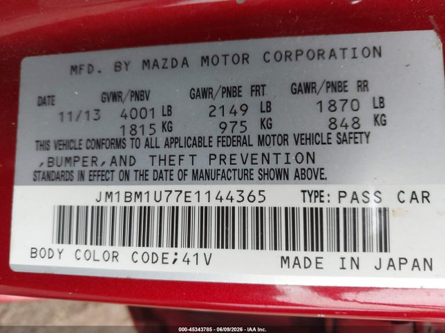 Mazda Mazda3 I Sport
