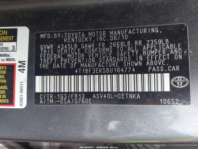 Toyota Camry Le