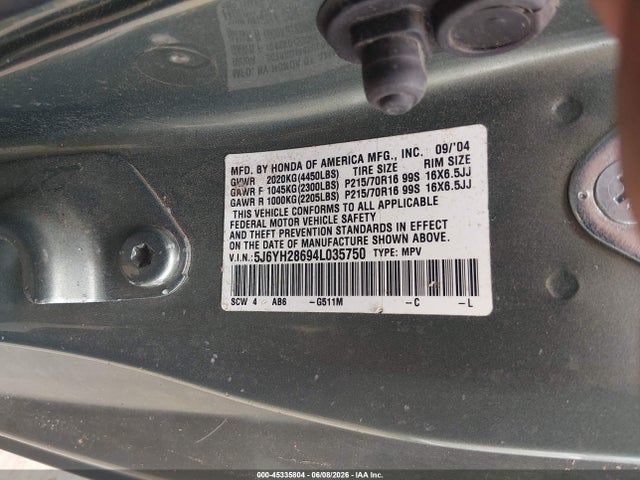 Honda Element Ex