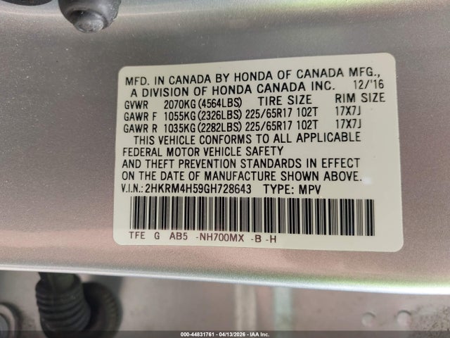Honda CR-V Ex