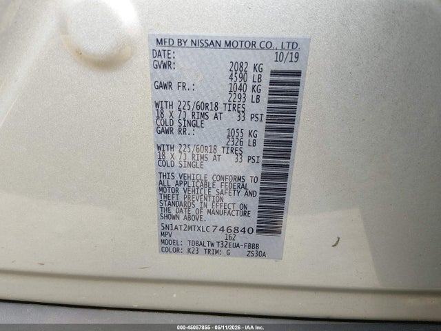 Nissan Rogue Sv Fwd
