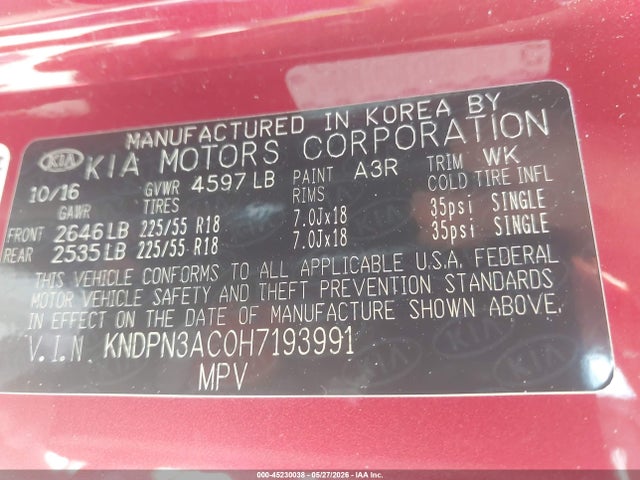 Kia Sportage Ex