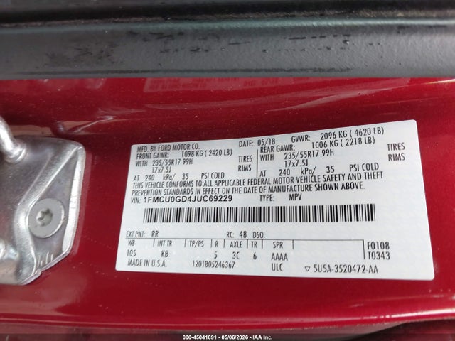 Ford Escape Se