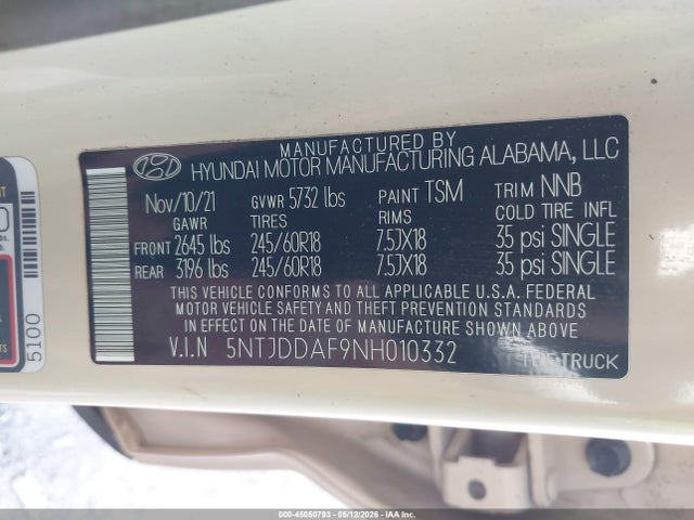 Hyundai SANTA CRUZ Sel Premium