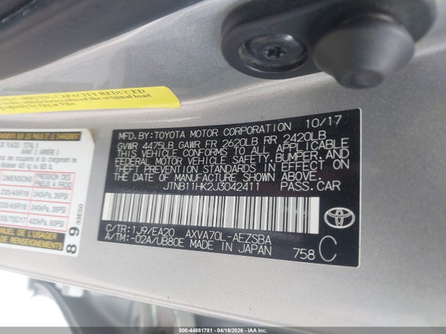 Toyota Camry Se